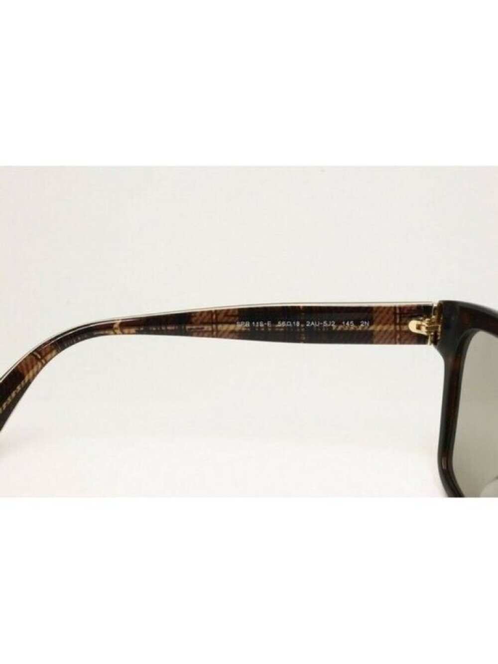 Prada SPR 11S-F 2AU-5J2 Square Tortoise Sunglasses Light Brown Lenses 56mm (A) - Picture 4 of 5